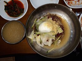 신한천칡냉면 외부 정면 사진