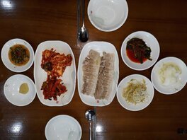 신한천칡냉면 외부 정면 사진