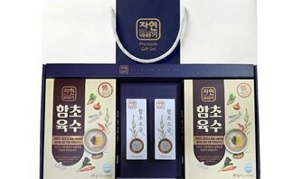 [자연바라기] 자연바라기 함육수세트 1호(함초육수80 g x 2개, 함초소금170g x 2개)