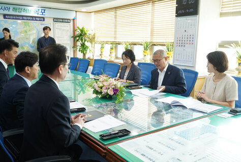 (09.29.시장실) 목포시 지방보조금 전용계좌 업무 협약식