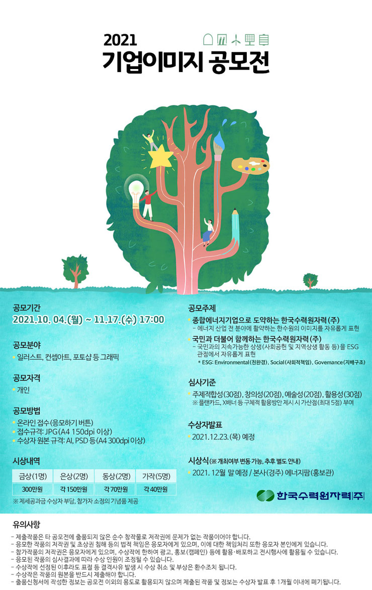 2. 한국수력원자력 2021 기업이미지 공모전.png