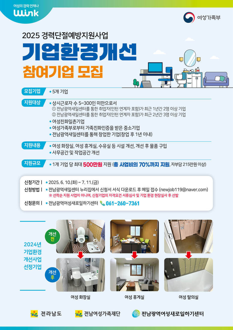 기업환경개선 웹전단지