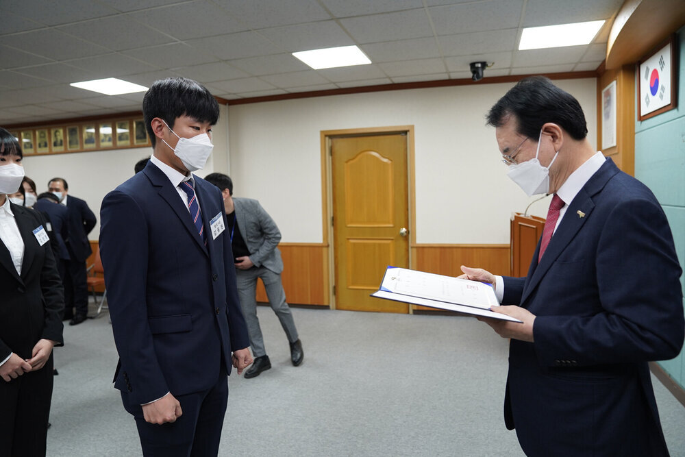 2020신규공무원 임용장 수여식 -