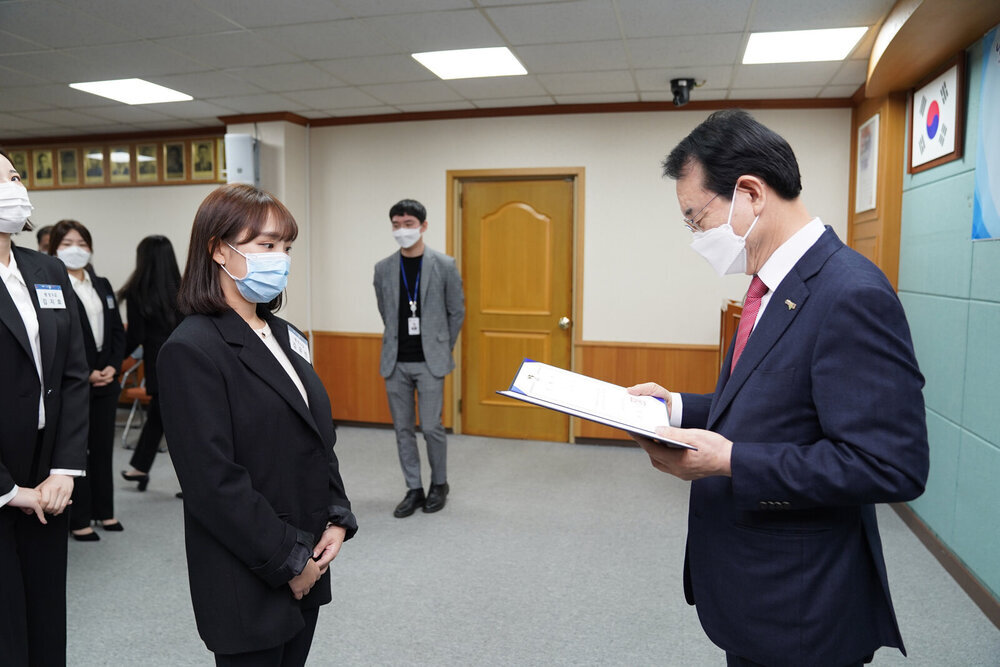 2020신규공무원 임용장 수여식 -