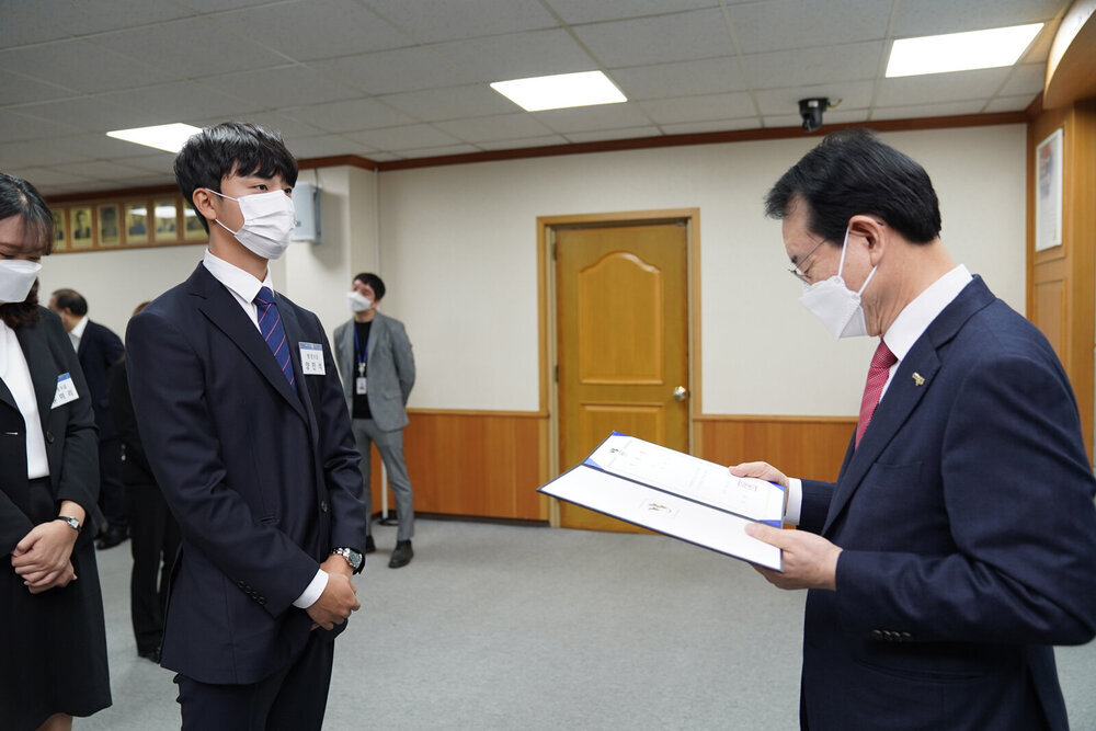 2020신규공무원 임용장 수여식 -