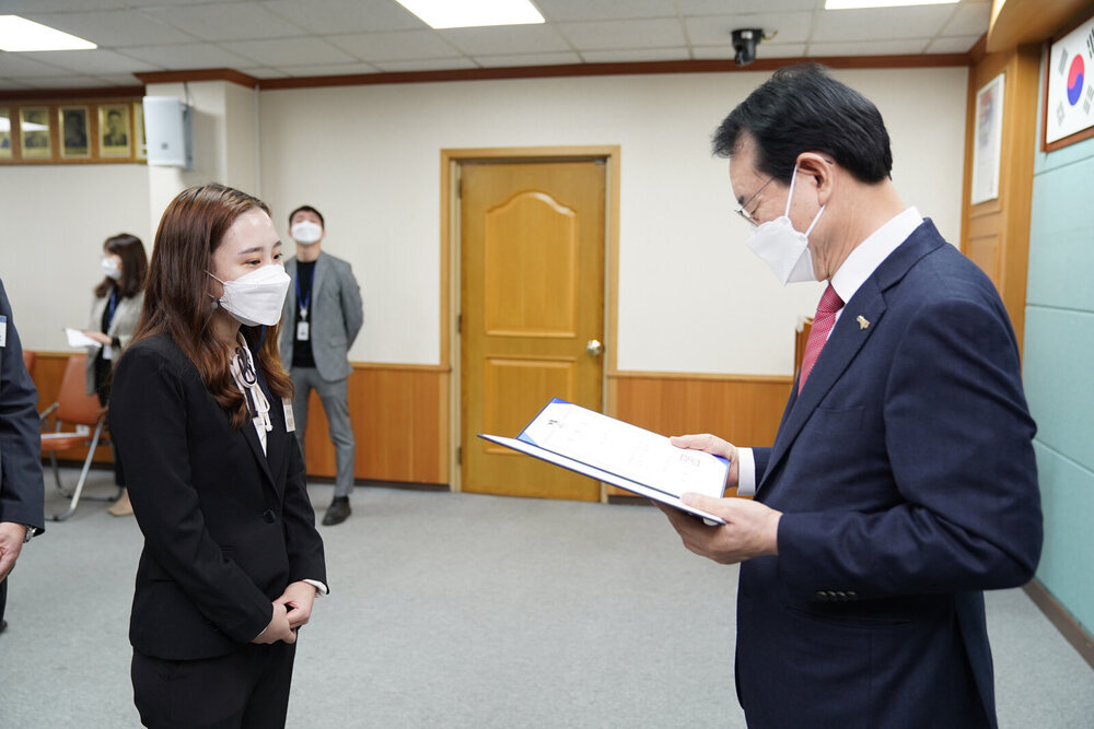 2020신규공무원 임용장 수여식 -