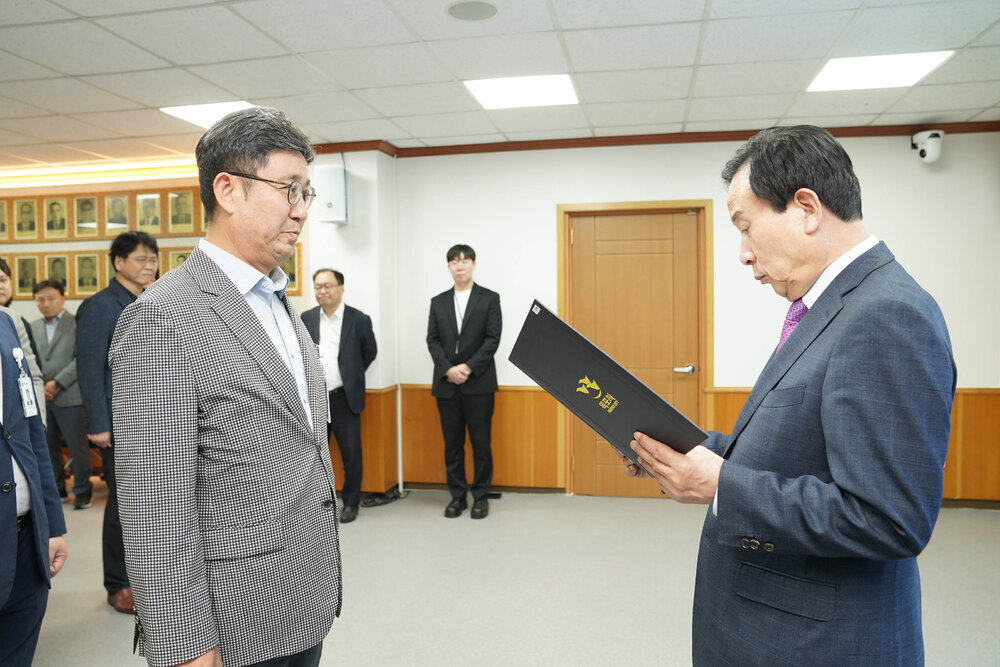 (11.01.상황실) 수시인사 임용장 교부