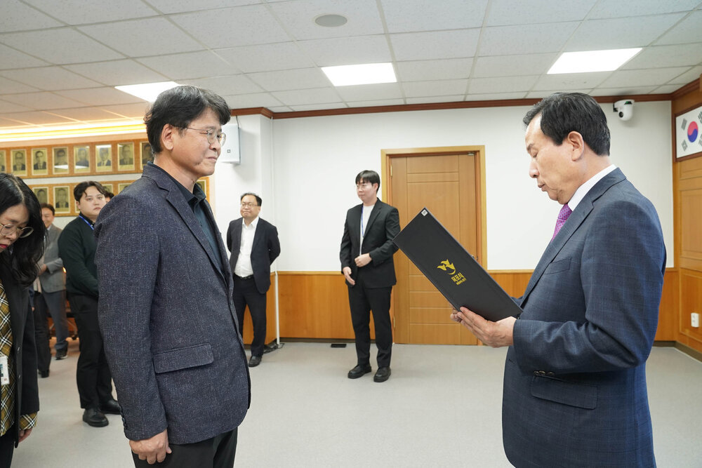 (11.01.상황실) 수시인사 임용장 교부