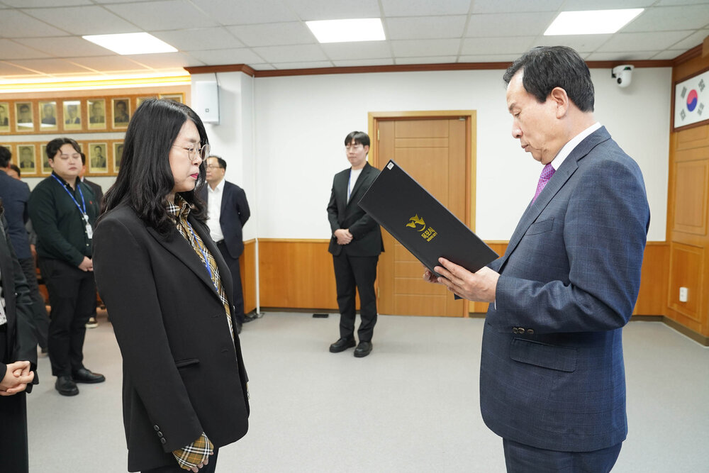 (11.01.상황실) 수시인사 임용장 교부