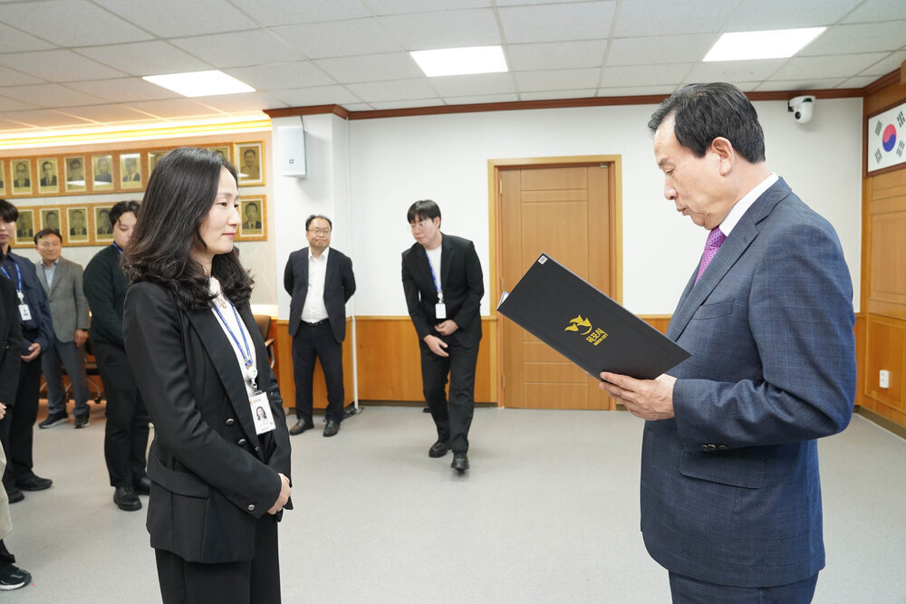 (11.01.상황실) 수시인사 임용장 교부