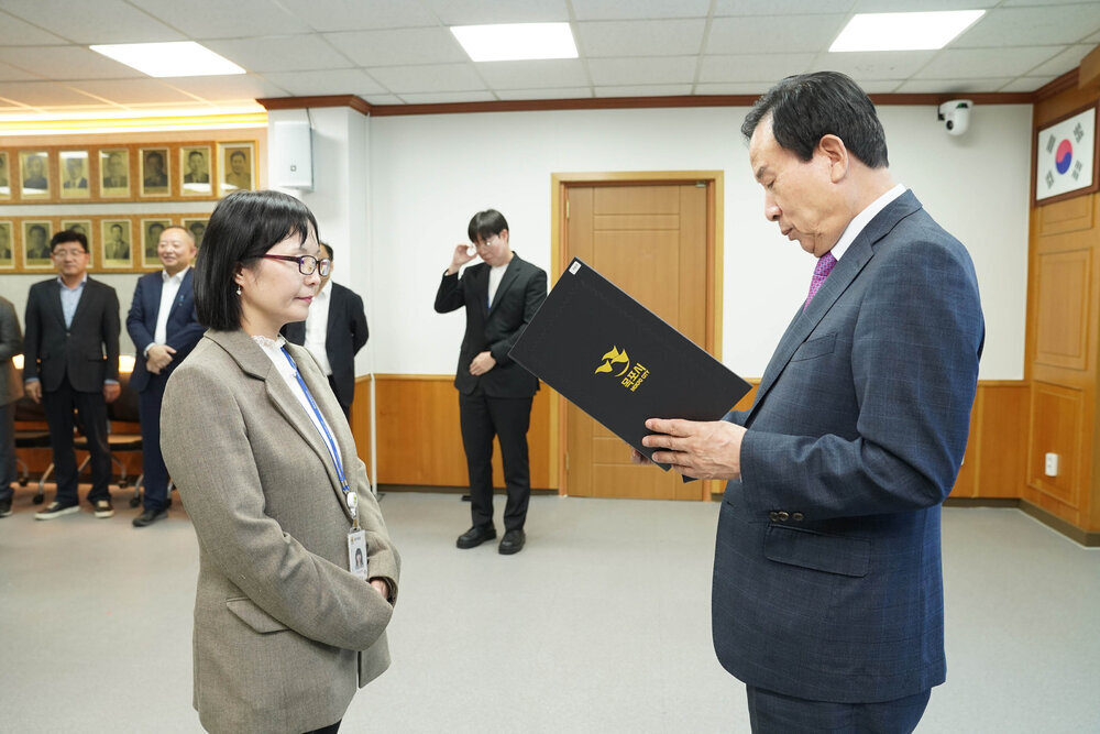 (11.01.상황실) 수시인사 임용장 교부