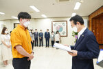 2021년도 하반기 4급 이하 정기인사 임용장 수여식 -1